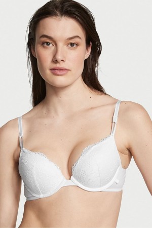 Victoria's Secret Sexy Tee Cipkovane T-Shirt Push Up Bra Čierne | FXUKM-2485