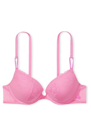 Victoria's Secret Sexy Tee Cipkovane T-Shirt Push Up Bra Čierne | KFPHN-6549