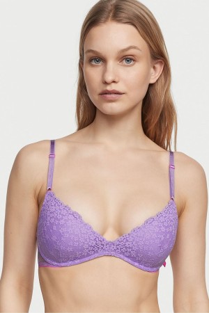 Victoria's Secret Sexy Tee Sexy T-Shirt Non Wired Push Up Bra Cipkovane Bra Nachový | BPCUA-9340