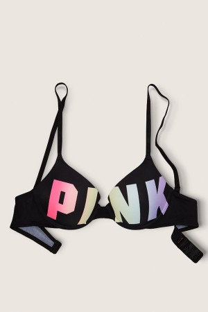 Victoria's Secret Smooth Push Up T-Shirt Bra Nachový | DNEXM-8379