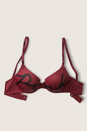 Victoria's Secret Smooth Push Up T-Shirt Bra Nachový | PZWMF-6589