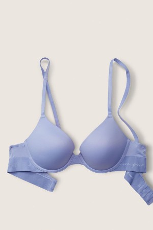 Victoria's Secret Smooth Push Up T-Shirt Bra Čierne | WECSL-6215