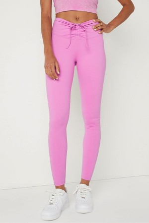 Victoria's Secret Soft Ultimate High Pásom Ruched V Legging Tmavo Siva Leopardie | FAIOT-9365