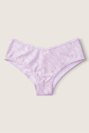 Victoria's Secret Stretch Bavlnene Bavlnene Cheeky Knickers Nachový Nachový | VIUMR-6083