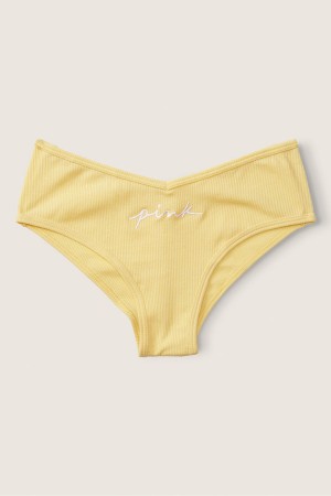 Victoria's Secret Stretch Bavlnene Bavlnene Cheeky Knickers Čierne | KZGMQ-0376