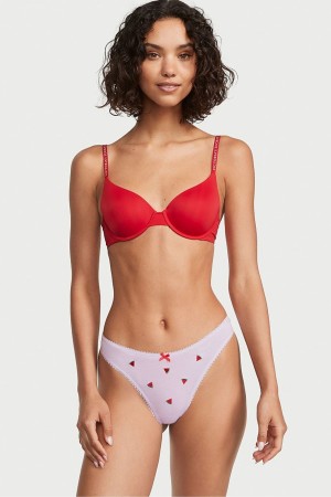 Victoria's Secret Stretch Bavlnene Bavlnene High Leg Tanga Knickers Perfume Watermelon | TDHRA-7150