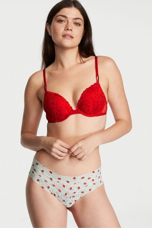 Victoria's Secret The Lacie Cipkovane Cheeky Knickers Zelene | BYEQV-4716