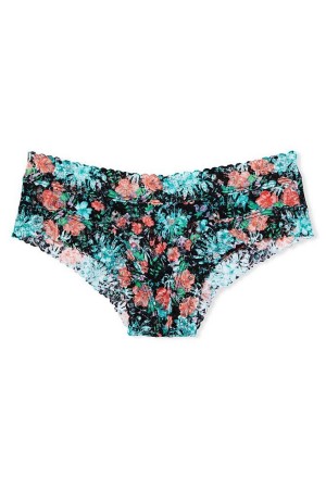 Victoria's Secret The Lacie Cipkovane Cheeky Knickers Zelene | JXAVG-2643