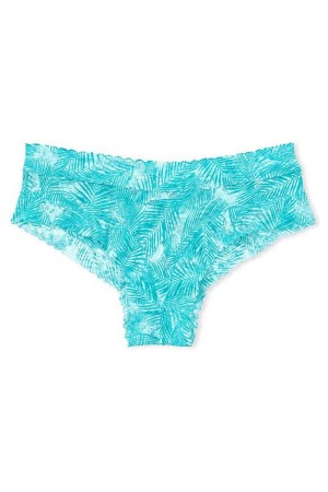 Victoria's Secret The Lacie Cipkovane Cheeky Knickers Zelene | NQFSJ-6038