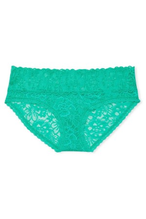 Victoria's Secret The Lacie Cipkovane Hipster Knickers Zelene | NXZFM-5468