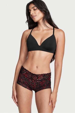 Victoria's Secret The Lacie Cipkovane Kratke Knickers Ruzove | UOBHJ-7192