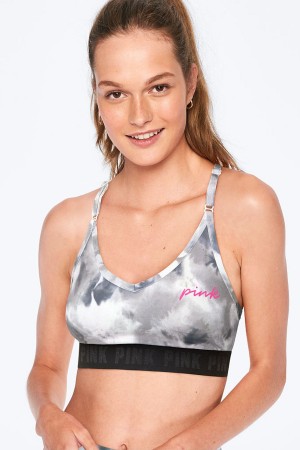 Victoria's Secret Ultimate Scoop Lightly Podsite Sports Bra Ruzove | KHCGI-7135