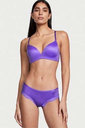 Victoria's Secret Very Sexy Cipkovane Trim Cheeky Knickers Čierne | XVJZW-4796