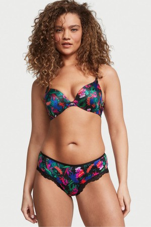 Victoria's Secret Very Sexy Cipkovane Trim Cheeky Knickers Čierne | DIWNZ-2506