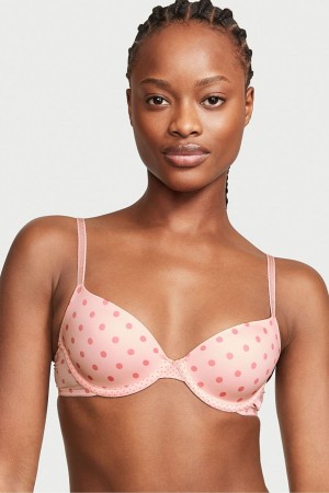 Victoria's Secret Victorias Secret T Shirt Push Up Bra Čierne | DJWRN-9145