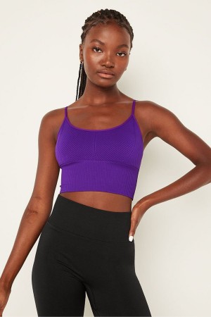 Victoria's Secret Wear Everywhere Seamless Lightly Podsite Low Impact Sports Bra Nachový | VGJFI-9514