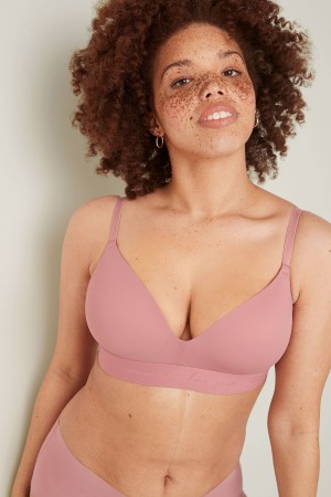 Victoria's Secret Wear Everywhere Smooth Lightly Podsite Non Wired T-Shirt Bra Béžové | KISEO-8491