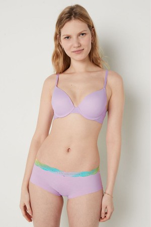 Victoria's Secret Wear Everywhere Smooth Push Up T-Shirt Bra Nachový | CXHOY-0832