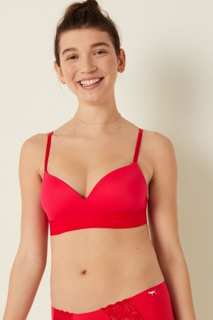 Victoria's Secret Wear Everywhere Smooth Non Wired Push Up T-Shirt Bra Béžové | REXIY-5713