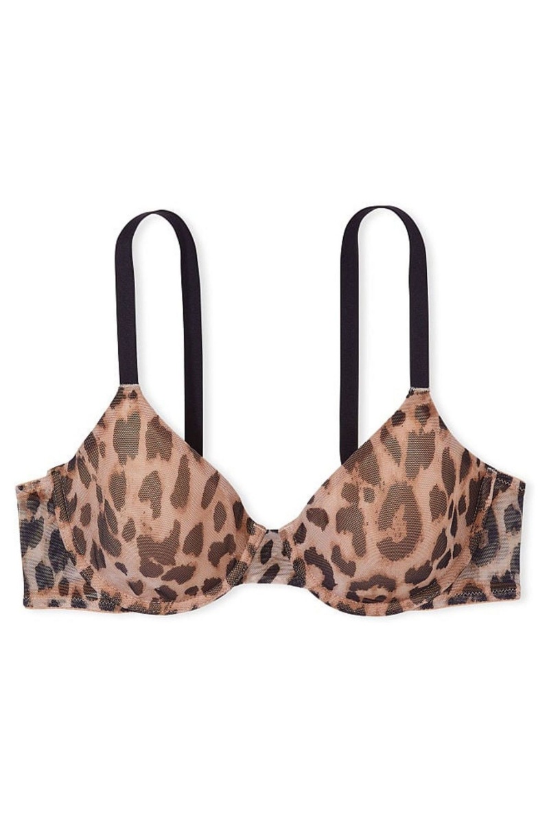 Victoria's Secret Bare Bra Leopardie Hnede | DNVQB-5821