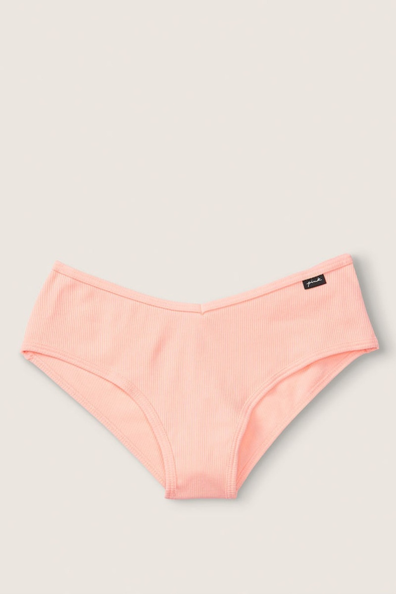 Victoria\'s Secret Bavlnene Cheeky Knickers Nachový | KLJVA-8140