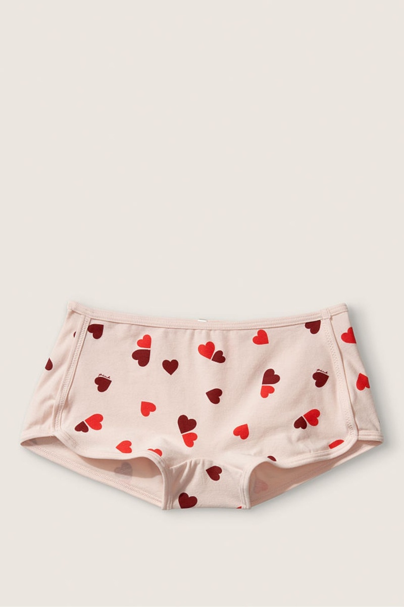 Victoria\'s Secret Bavlnene Kratke Knickers Modre | NMEWJ-5167