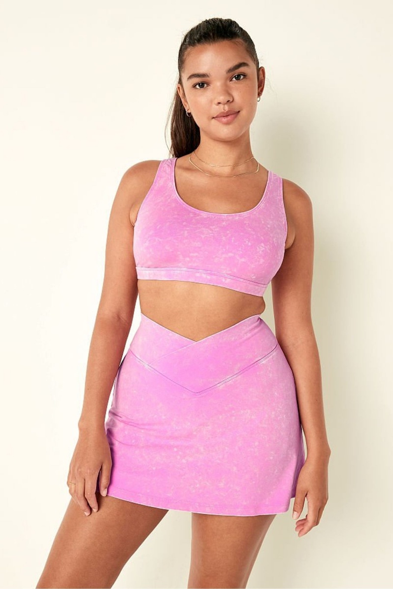 Victoria\'s Secret Bavlnene Scoop Bralette Ruzove | YFDIO-9821