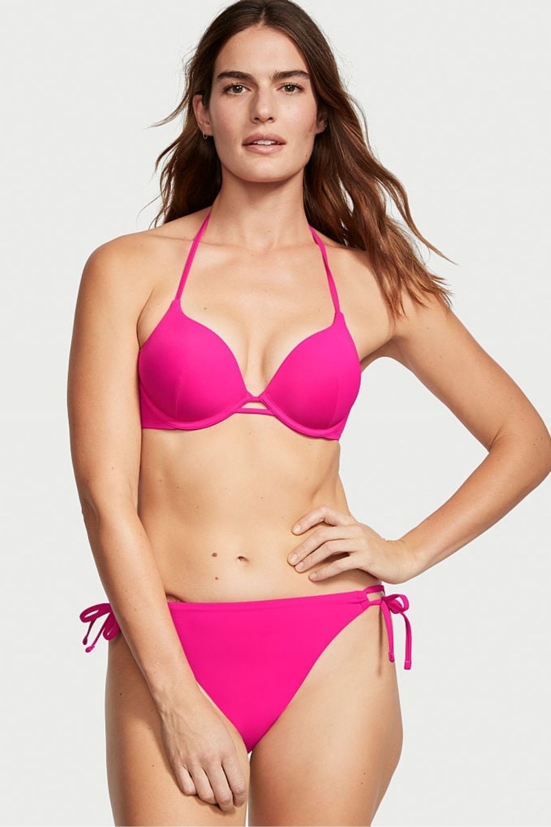 Victoria\'s Secret Bikiny Bottom Ruzove | OCWXP-5497