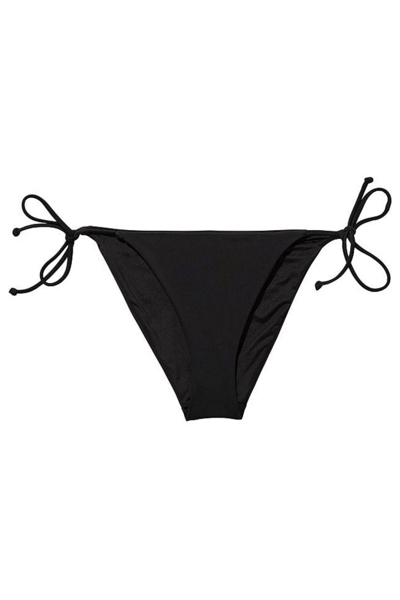 Victoria's Secret Bikiny Bottom Čierne | MYWZF-9853