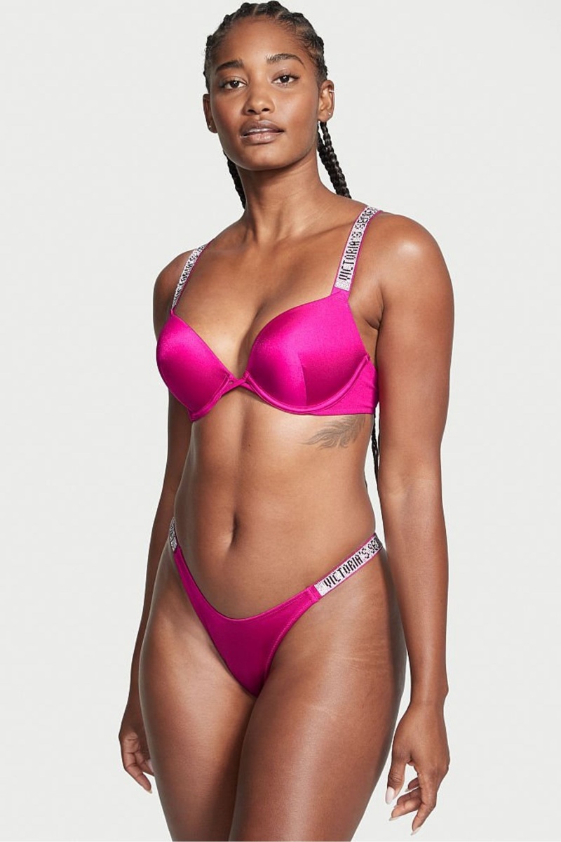 Victoria\'s Secret Bikiny Top Čierne | DRNMY-4016