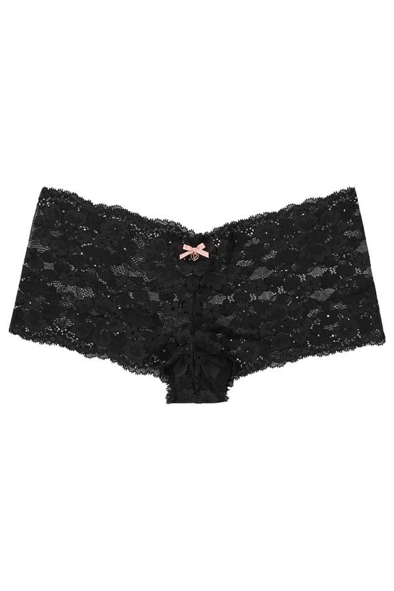 Victoria's Secret Body by Victoria Cipkovane Kratke Knickers Čierne | DWIUQ-9632