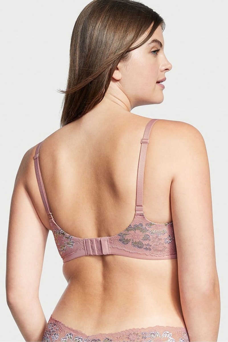 Victoria's Secret Body by Victoria Cipkovane Full Cup Push Up Bra Ruzove | ZVCUQ-7025