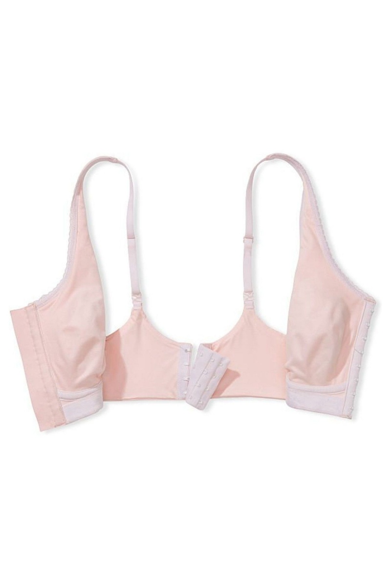 Victoria's Secret Body by Victoria Front Zapinanie Post Surgery Unlined Bra Ruzove | BZXYW-3028