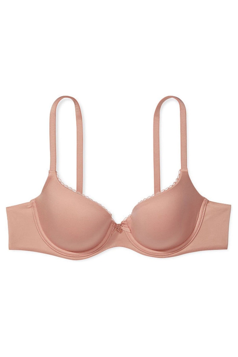 Victoria's Secret Body by Victoria Smooth Lightly Podsite Demi Bra Evening Blush | NWASX-5108