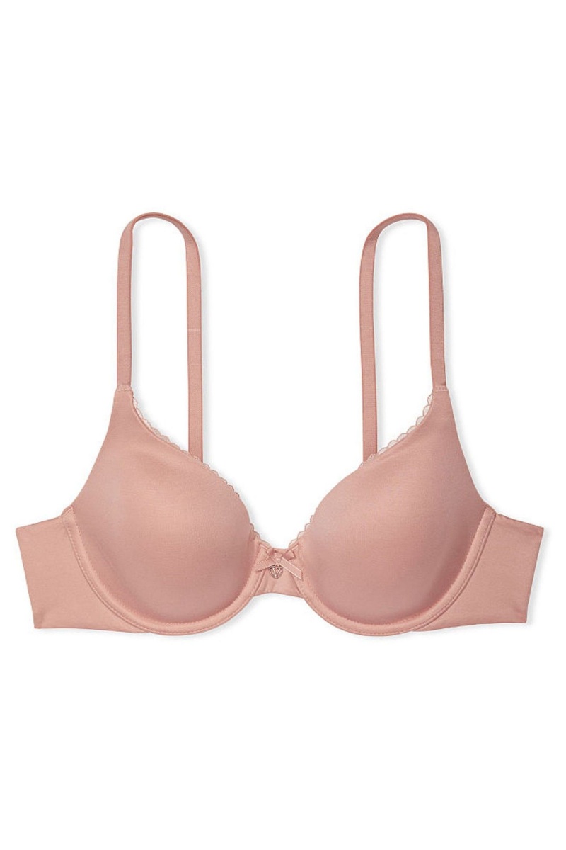 Victoria's Secret Body by Victoria Smooth Lightly Podsite Full Cup Bra Čierne | NUTHP-1876