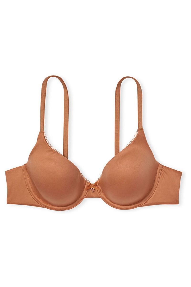 Victoria's Secret Body by Victoria Smooth Lightly Podsite Full Cup Bra Čierne | UQJTG-6503