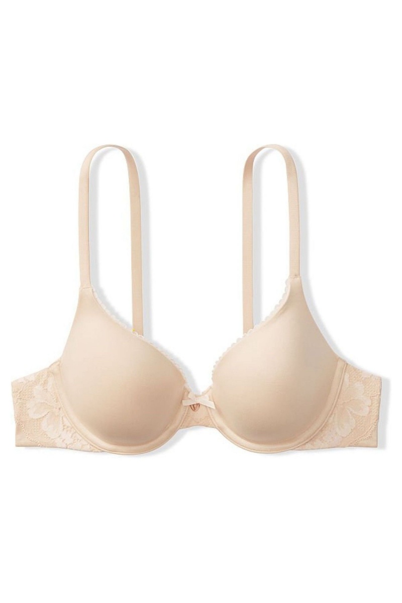 Victoria's Secret Body by Victoria Smooth Full Cup Push Up Bra Champagne Nude | SLTIP-4372