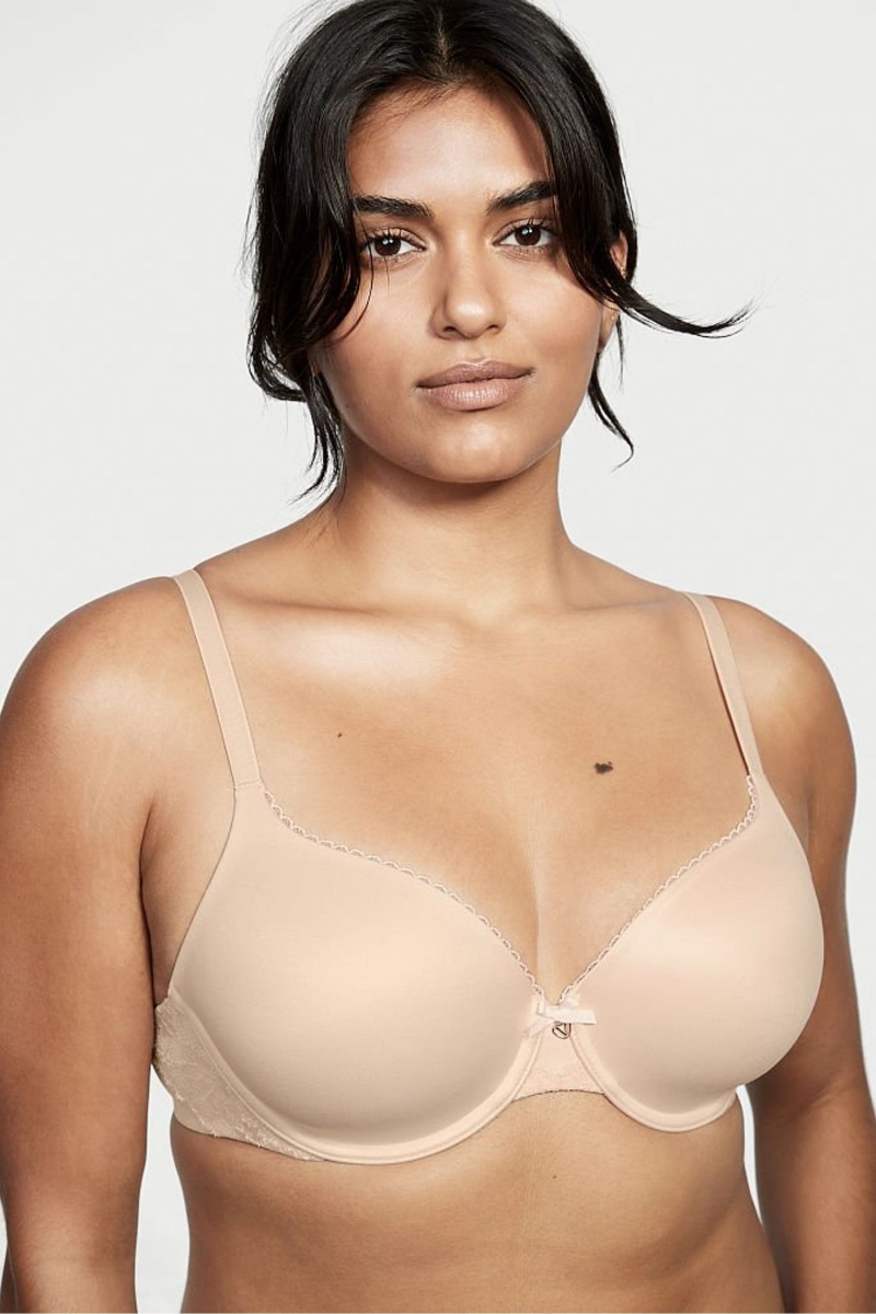 Victoria\'s Secret Body by Victoria Smooth Full Cup Push Up Bra Champagne Nude | SLTIP-4372