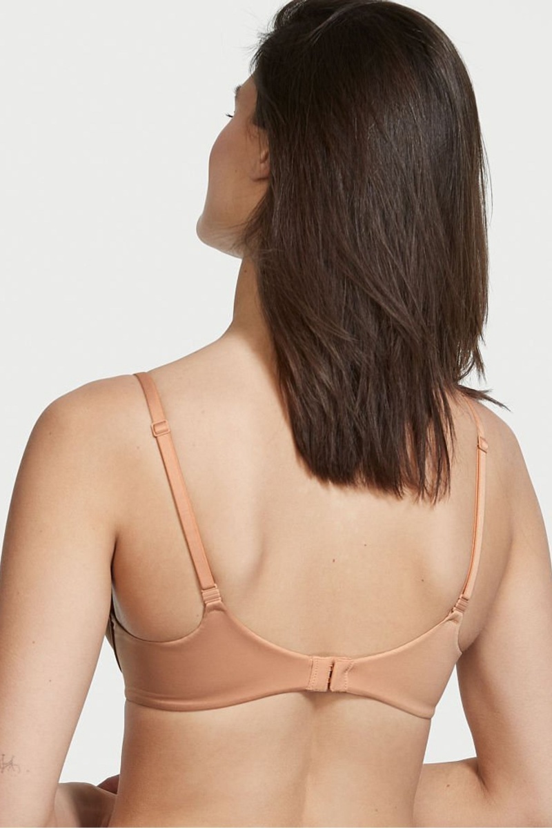 Victoria's Secret Body by Victoria Smooth Push Up Bra Toasted Sugar Nude | RPEZY-5936