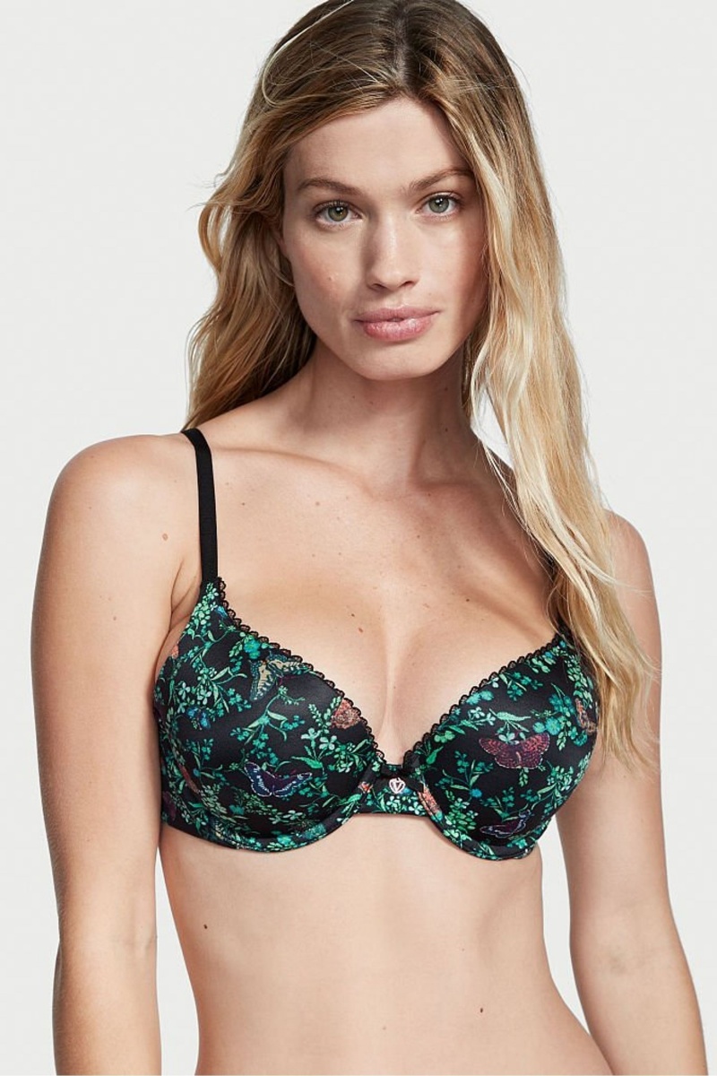 Victoria's Secret Body by Victoria Smooth Full Cup Push Up Bra Čierne | BWTVC-9058