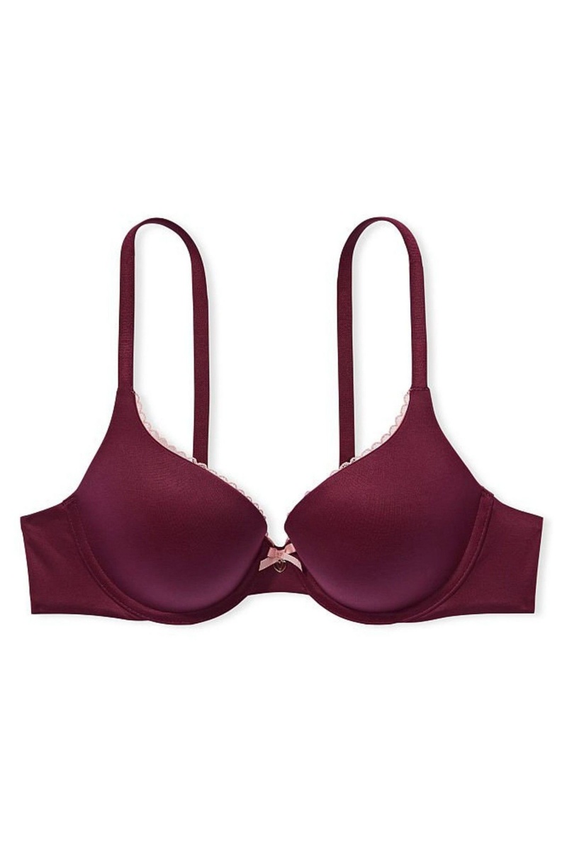 Victoria's Secret Body by Victoria Smooth Full Cup Push Up Bra Červené | TAGIU-5847