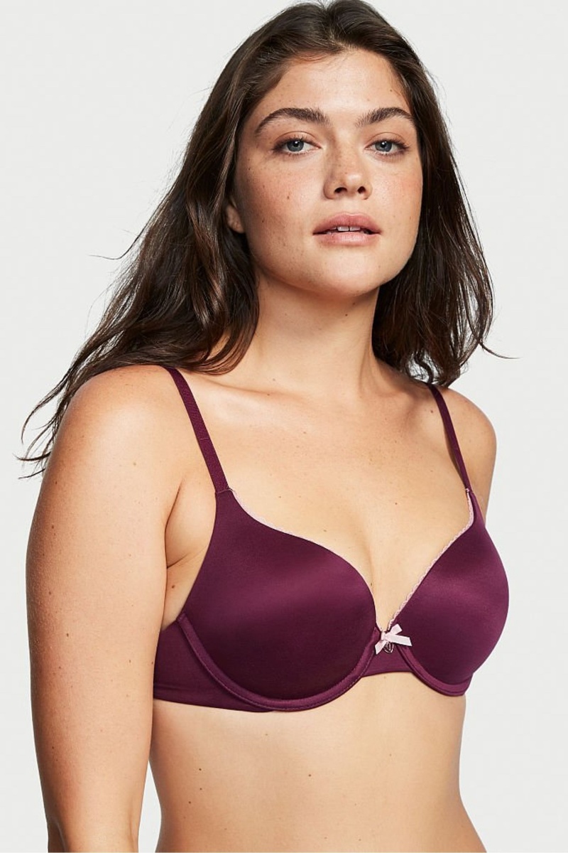 Victoria\'s Secret Body by Victoria Smooth Full Cup Push Up Bra Červené | TAGIU-5847