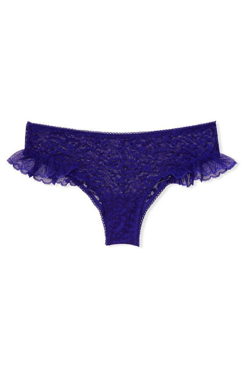 Victoria's Secret Cipkovane Cheeky Knickers Ruzove | WONRC-5430