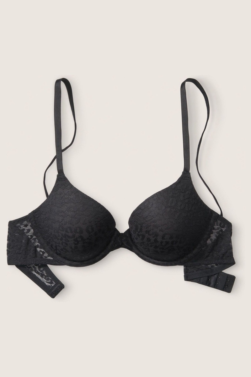 Victoria's Secret Cipkovane Lightly Podsite T-Shirt Bra Modre | ZIXBE-4295