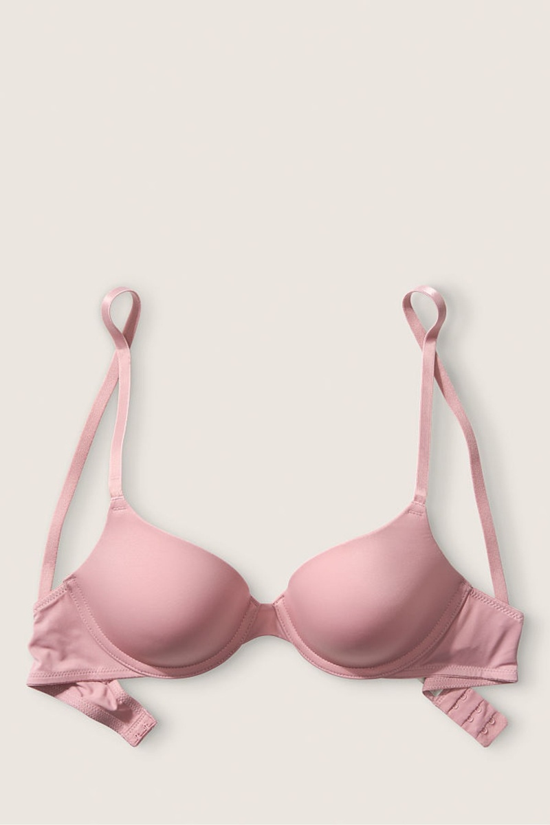 Victoria's Secret Cipkovane Lightly Podsite T-Shirt Bra Modre | TWXUB-1476