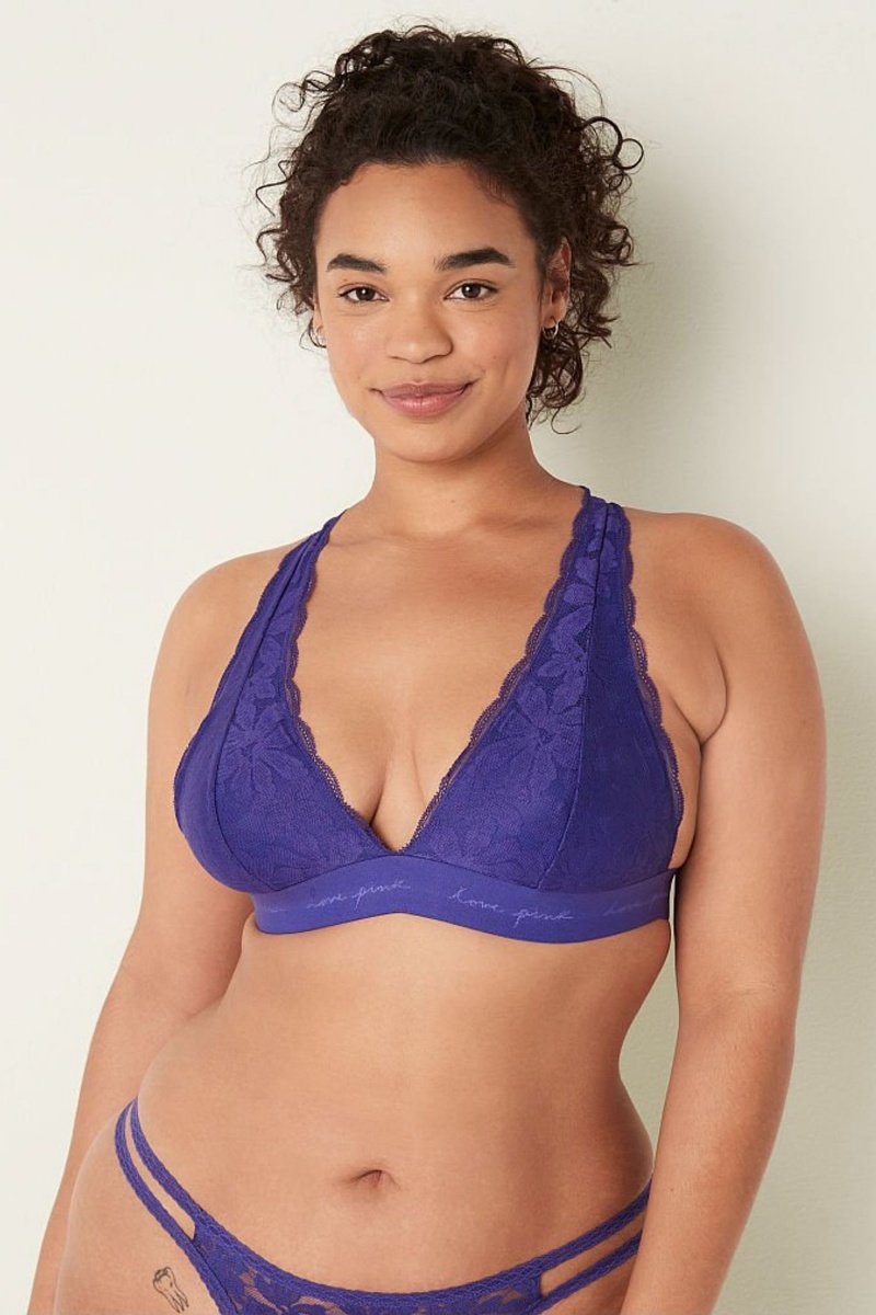 Victoria's Secret Cipkovane Remienkové Back Halterneck Bralette Koralove Krém Oranžové | LDACY-1684