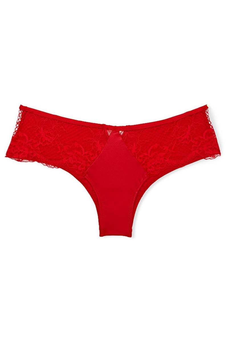 Victoria's Secret Cipkovane Tanga Knickers Čierne | LBFSY-4208