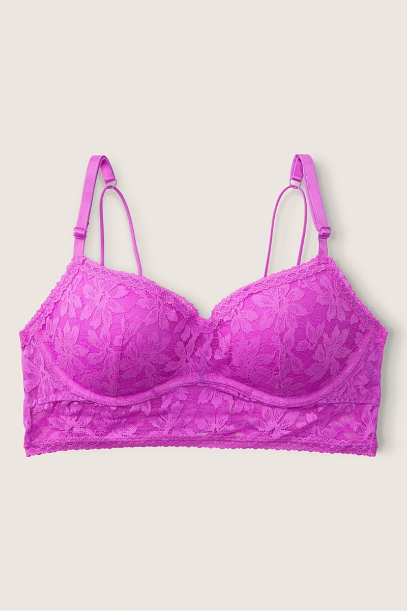 Victoria's Secret Cipkovane Wired Push Up Bralette Nachový | FRXUZ-3520