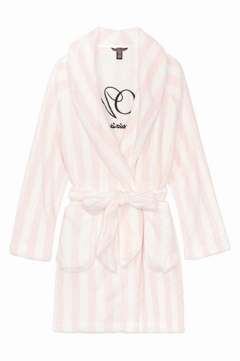 Victoria's Secret Cosy Kratke Robe Čierne | TSKFV-8076