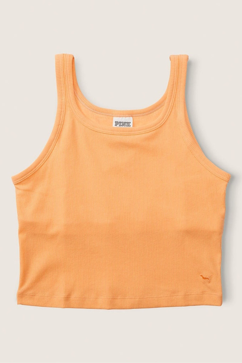 Victoria's Secret Crop Tank Top Zelene | PLYMX-7390